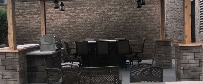 Completed Legacy Landscaping project in Southeastern Wisconsin.